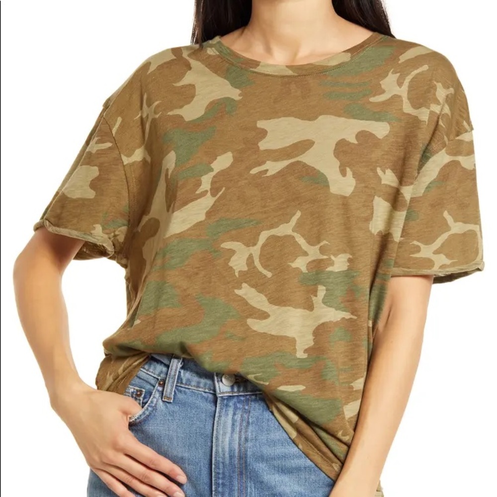 ✨SALE✨ NWT Free People Clarity Cotton Blend Tee